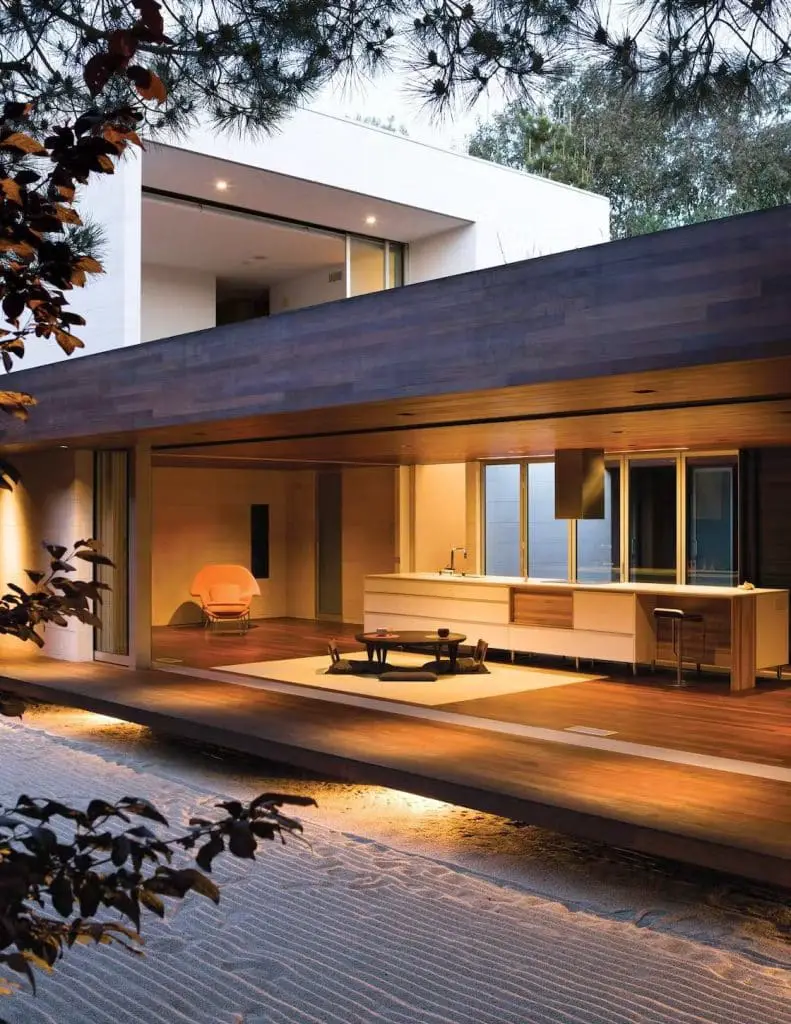 Engawa and Wabi-Sabi Home in Southern California