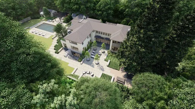 Steph Curry's luxurious house in Atherton California