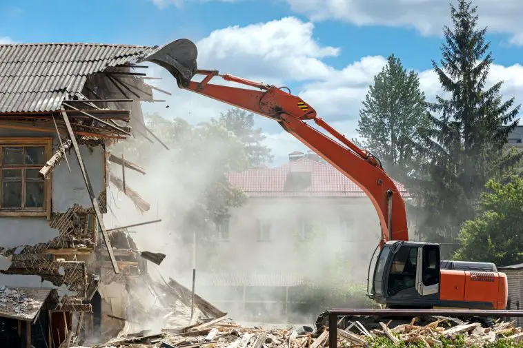 Demolishing A House
