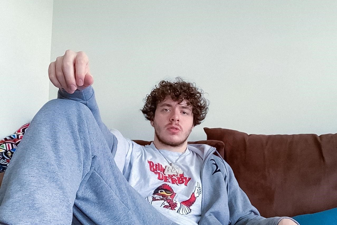 Jack Harlow On White Couch