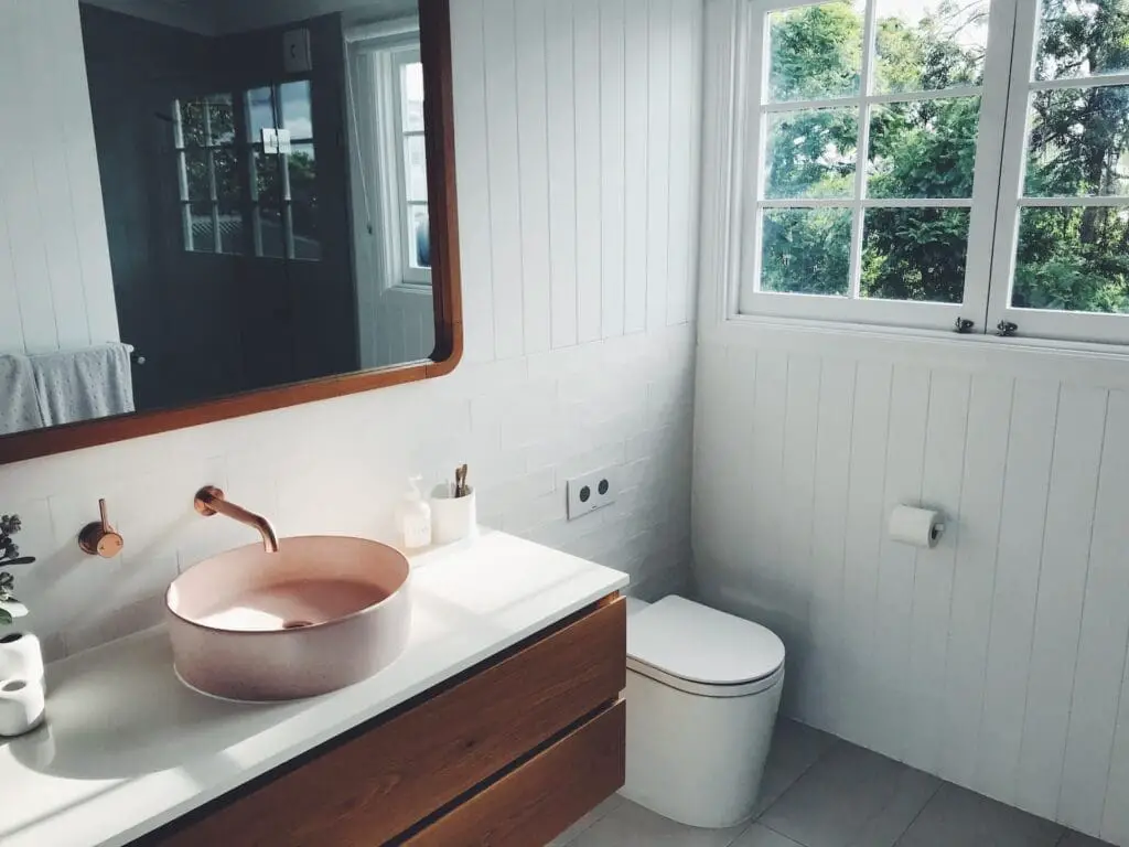 Bathroom With Storage Drawers