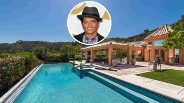 A Tour of Bruno Mars' Lavish Fryman Canyon Home
