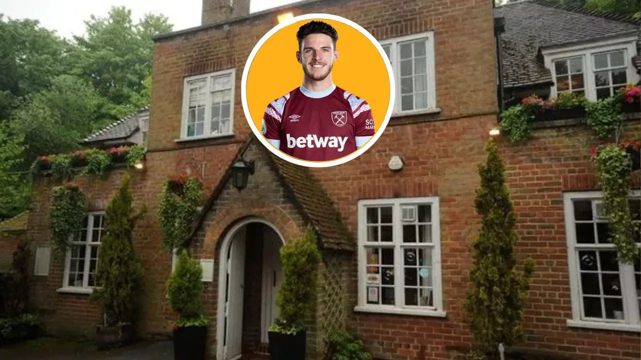 Declan Rice's house