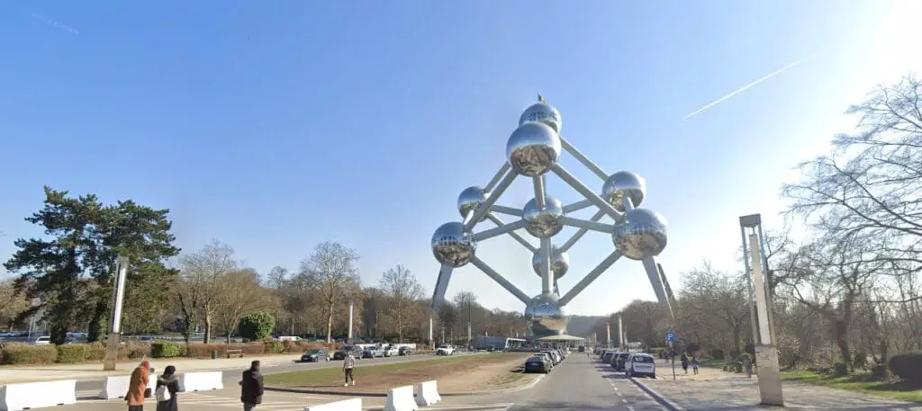 The Atomium In Brussels