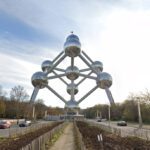 The Atomium In Brussels Belgium
