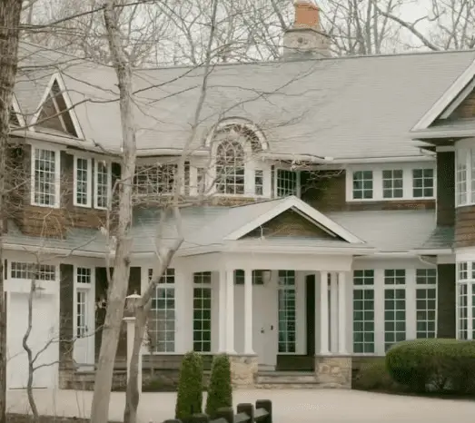 Exterior area of Jayson Tatum’s Newton, MA house (Source: Jayson Tatum’s Instagram)