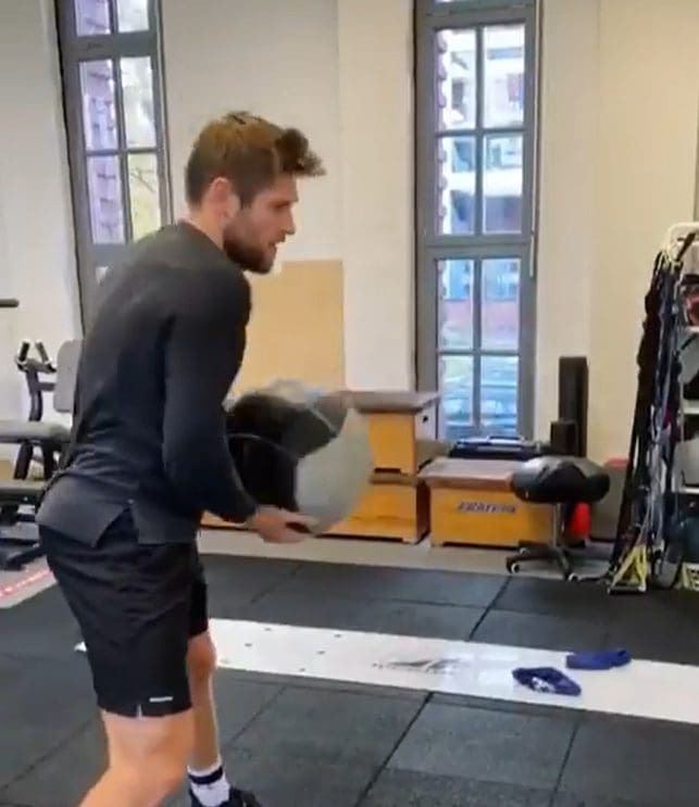 Leon Draisaitl’s gym