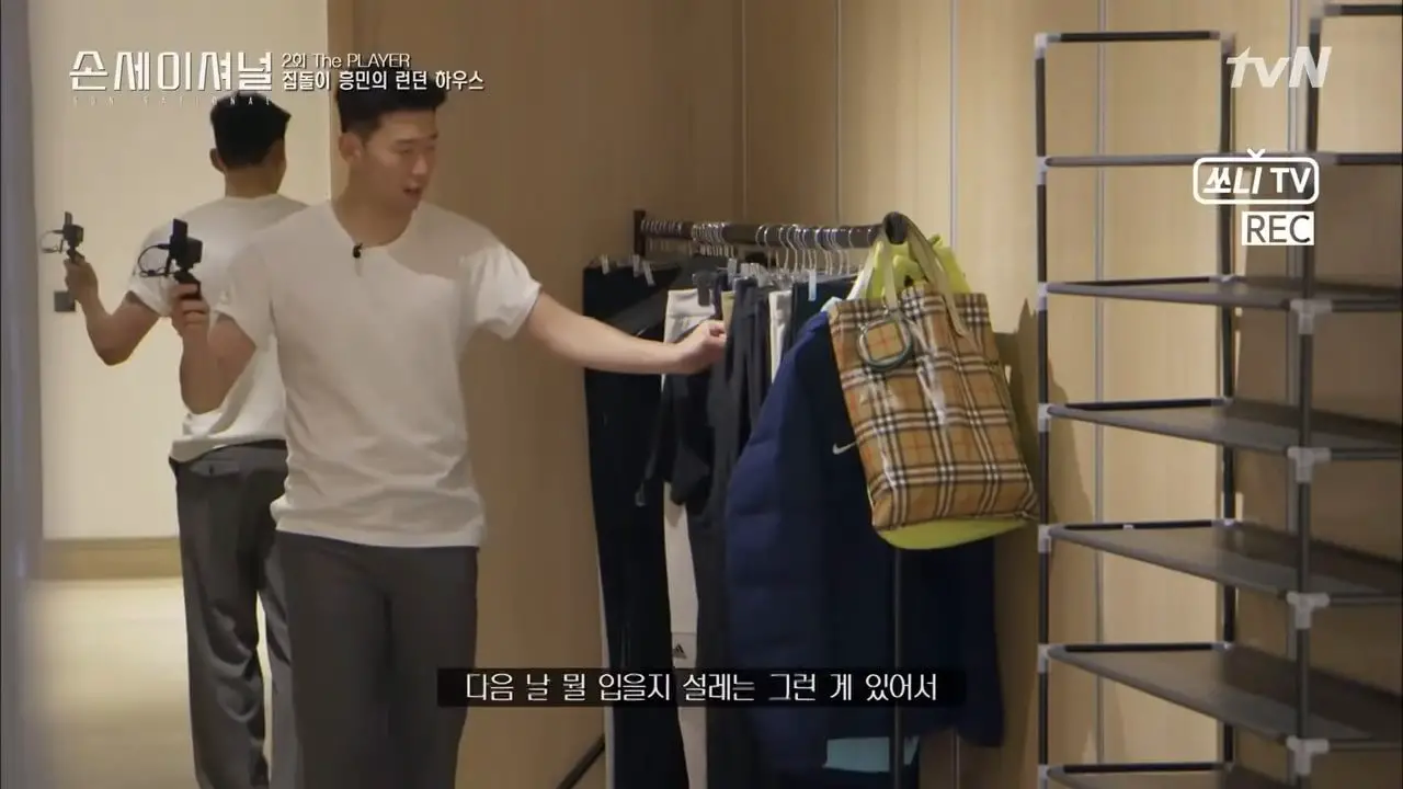 Son Heung-min’s closet