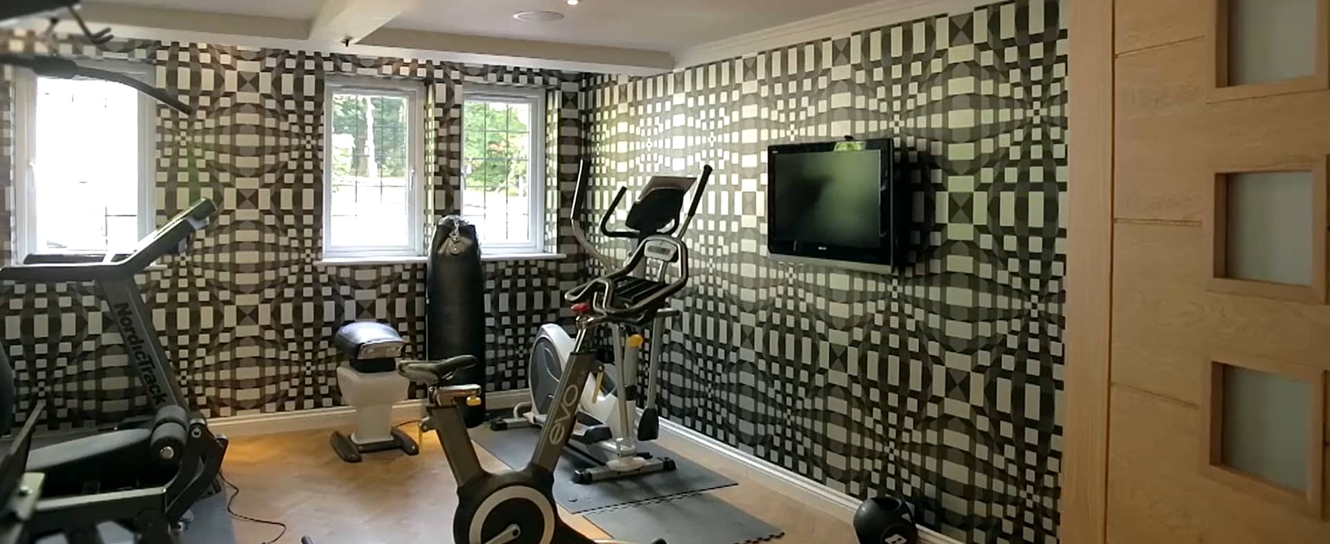 John Stones’ gym 