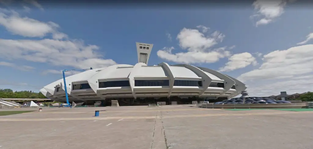 Olympic Stadium In Montreal, Canada