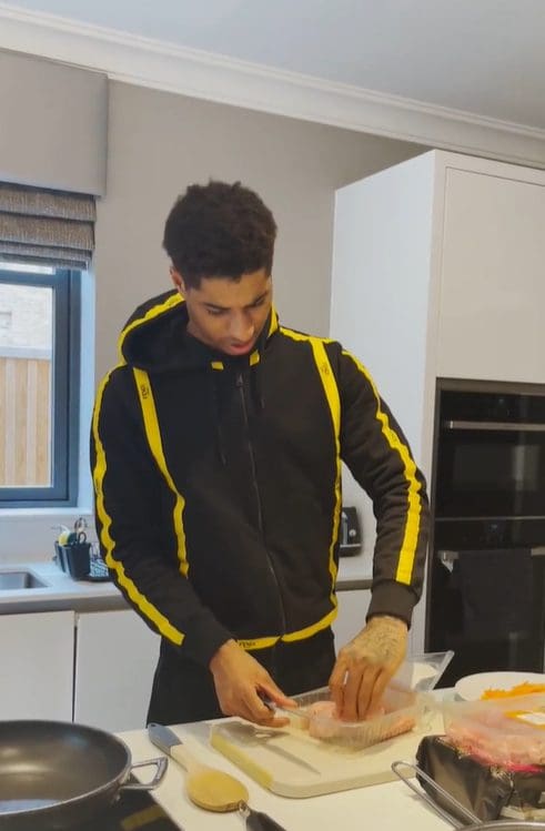 Marcus Rashford’s kitchen