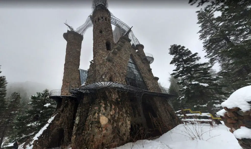 The Bishop Castle In Colorado