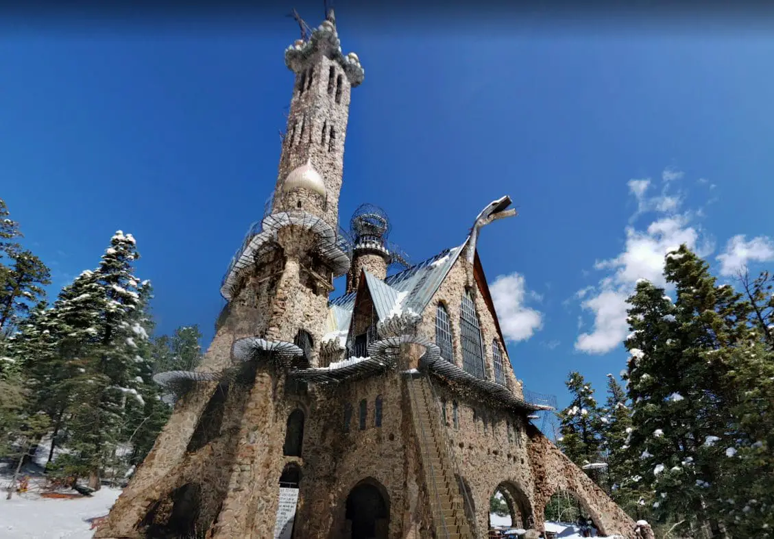 The Bishop Castle In Colorado, USA