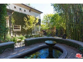 Jennifer Lawrence’s koi pond