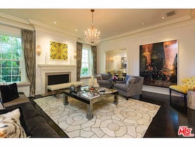 Jennifer Lawrence’s living room