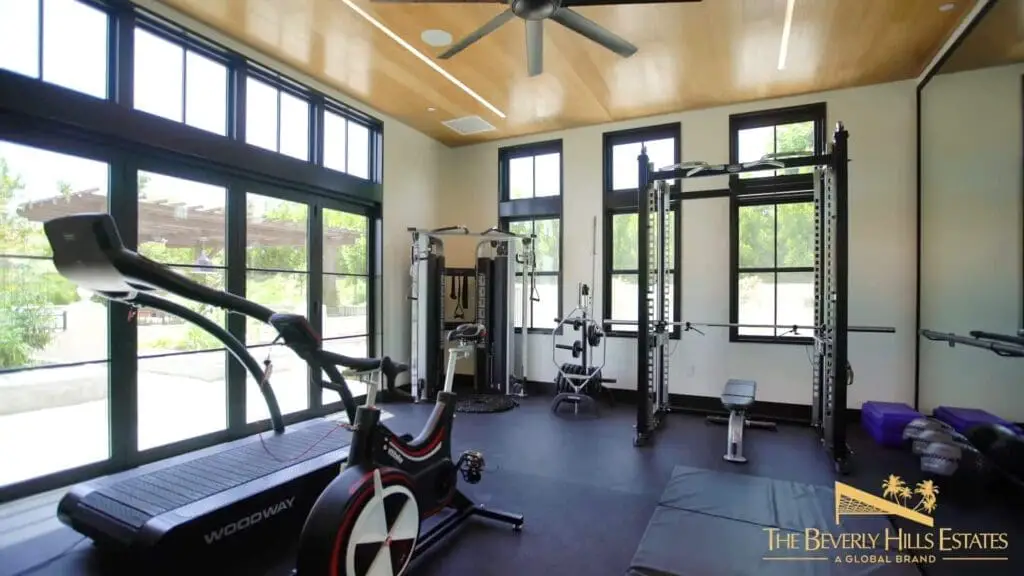 Trae Young’s inside gym