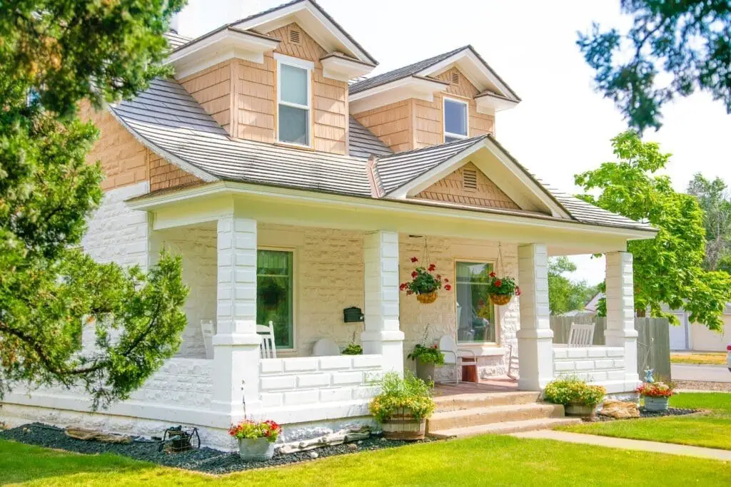 House With A Front Lawn