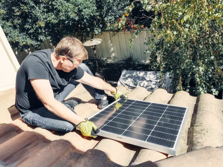 Installing A Solar Panel