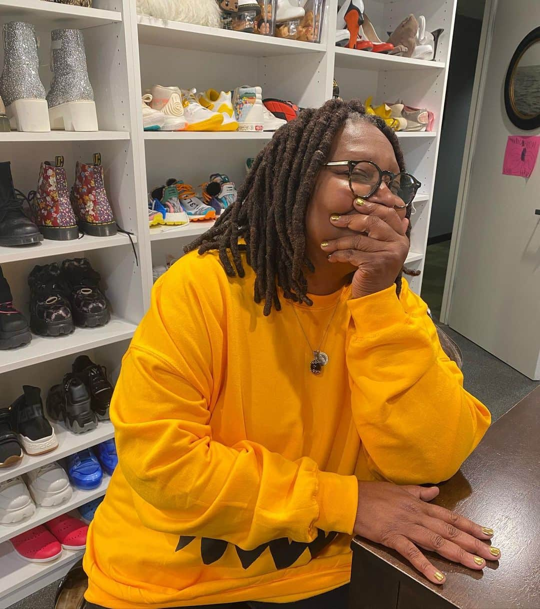 Whoopi Goldberg’s closet