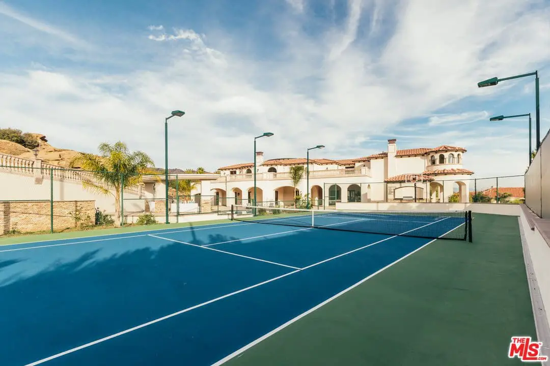 Polo G’s tennis court