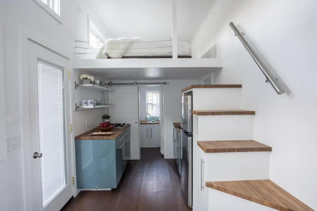 Kevin Hart's Tiny House kitchen