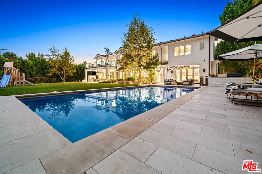 The pool in Russell Westbrook’s Oklahoma house