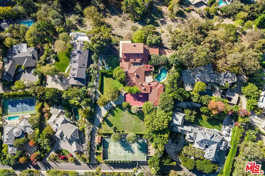 Russell Westbrook’s house near LeBron James