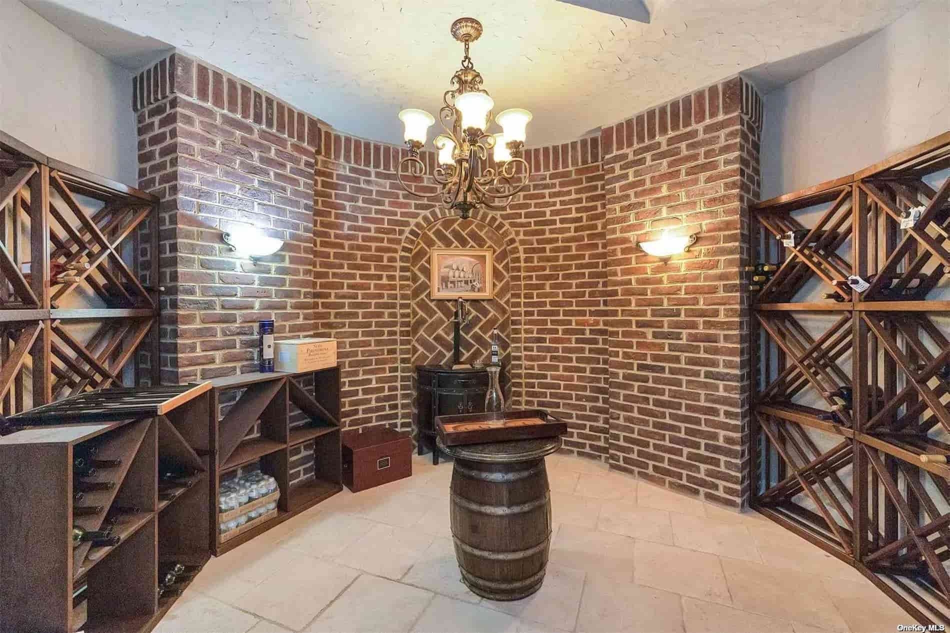 Jordan Belfort’s wine cellar