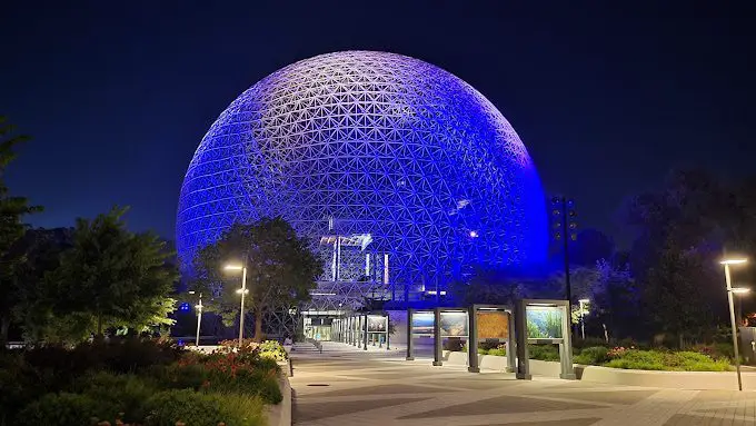 Strange Building Montreal Biosphere In Canada