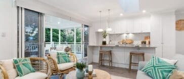 Living Room With Lights