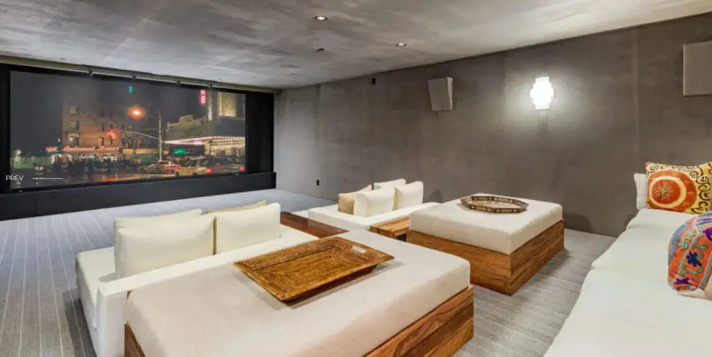 Justin Timberlake’s home theater