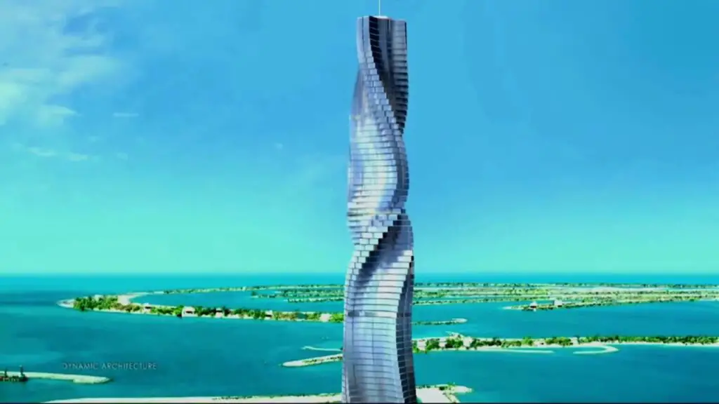 Rotating Tower In Dubai, UAE