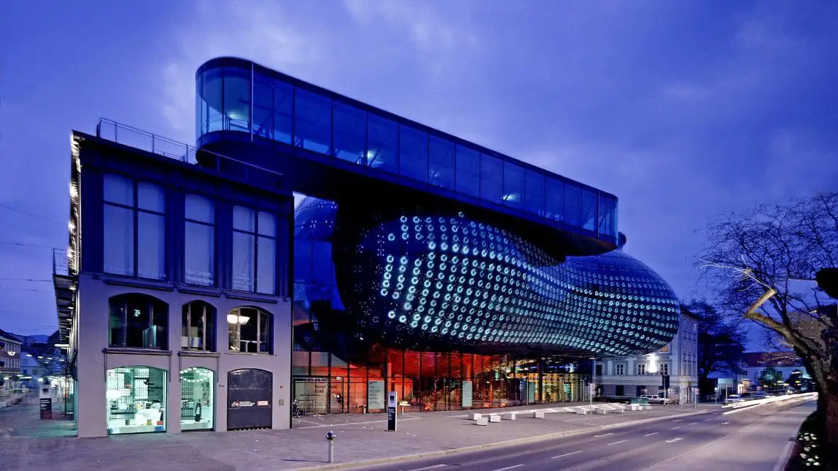 The Kunsthaus Graz In Austria