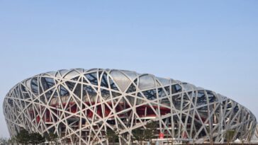 The National Stadium In Beijing China