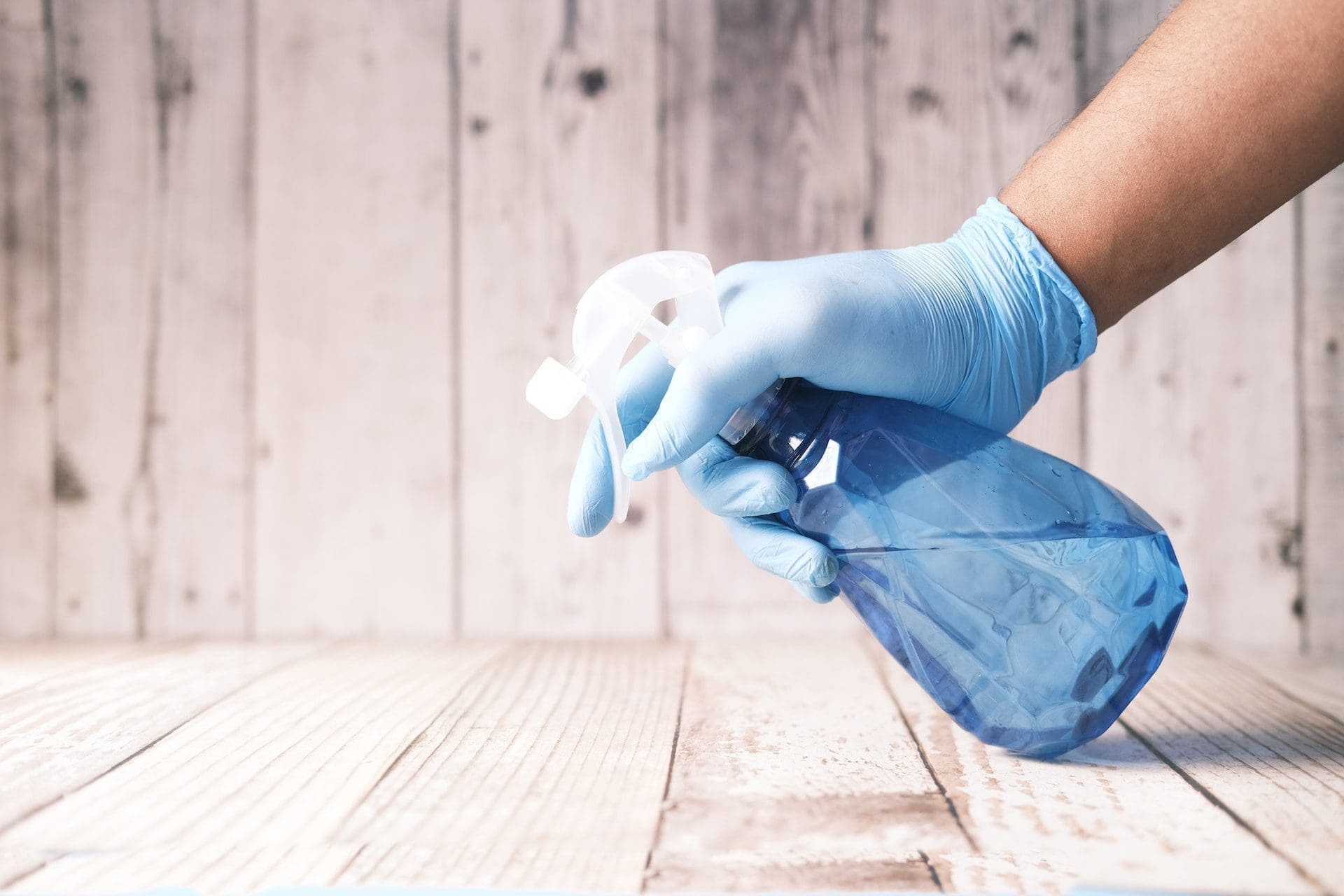 Cleaning The Floor
