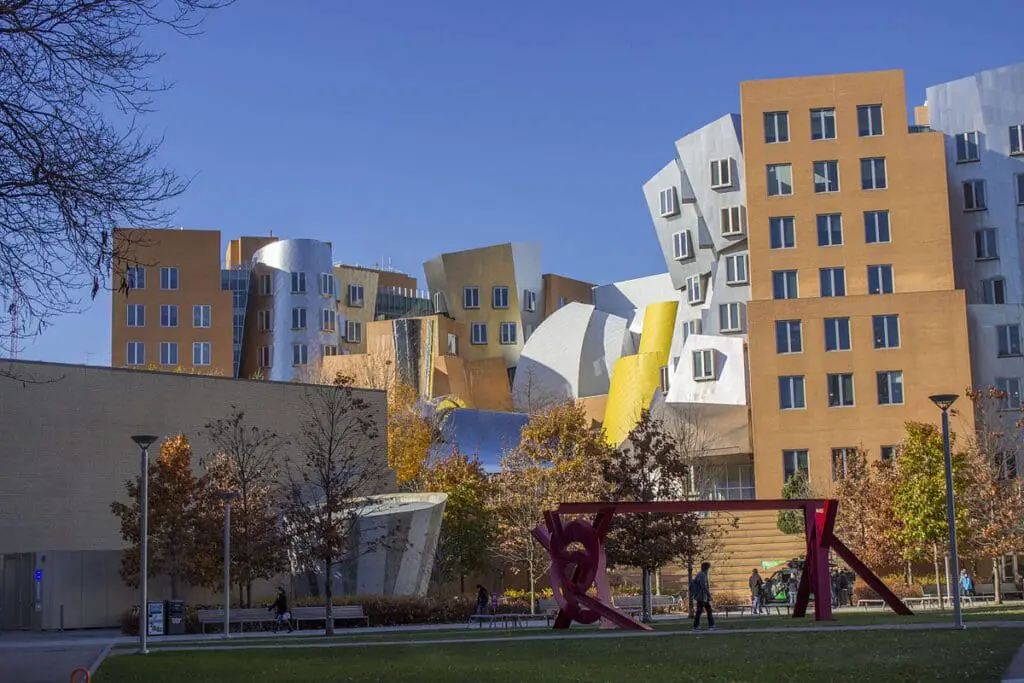 The Stata Center In Cambridge