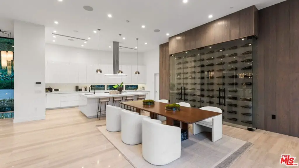 Brooklyn Beckham’s dining area