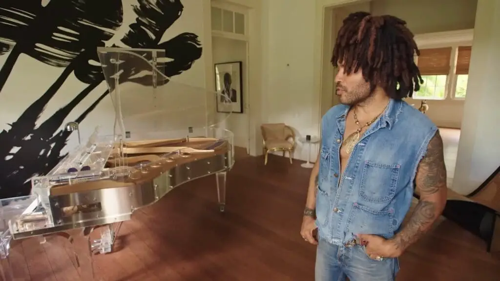 Lenny Kravitz’s entryway