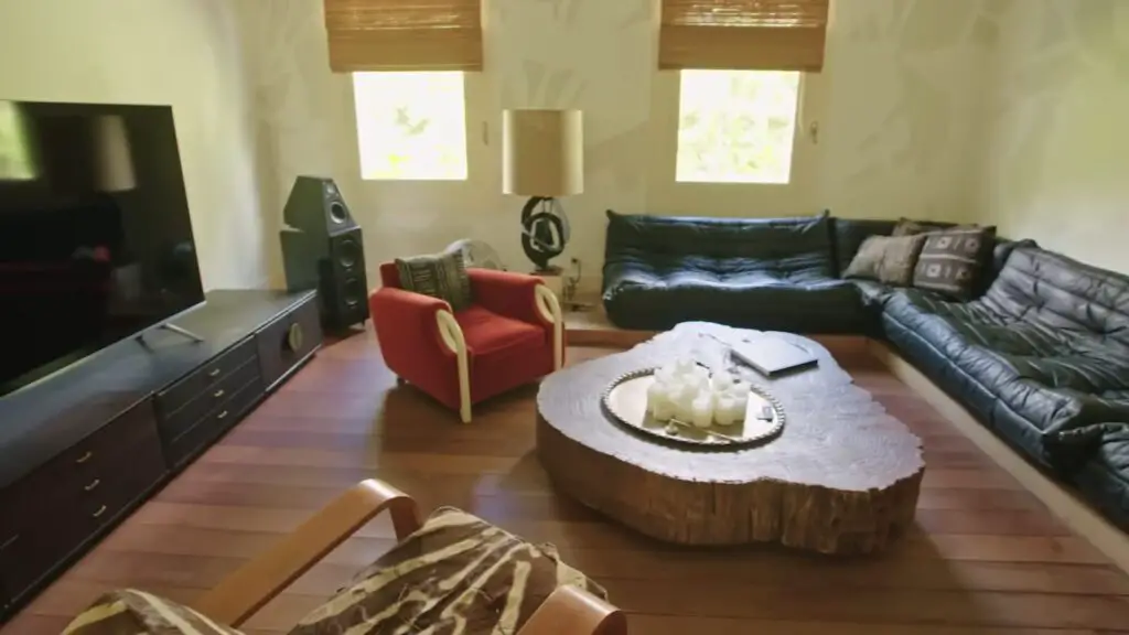 Lenny Kravitz’s living room