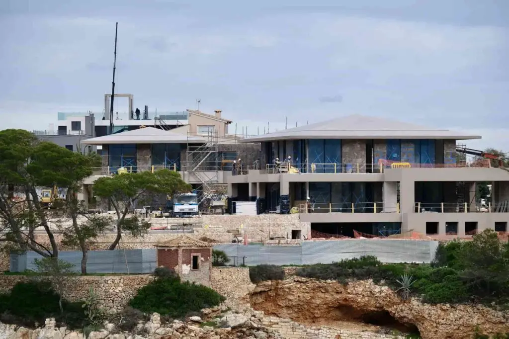 Rafael Nadal’s house under construction