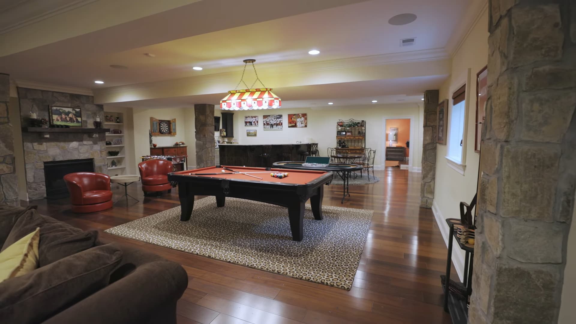 Carson Wentz’s game room