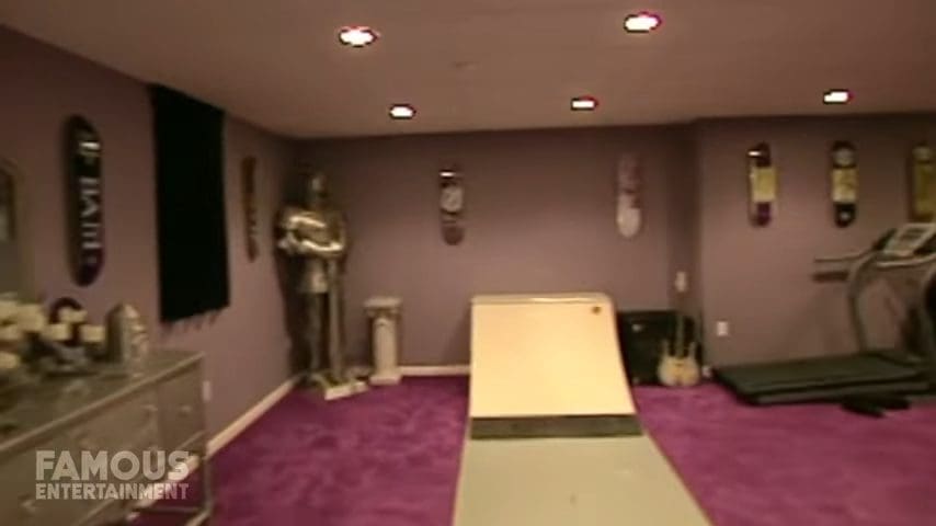 Bam Margera’s man cave