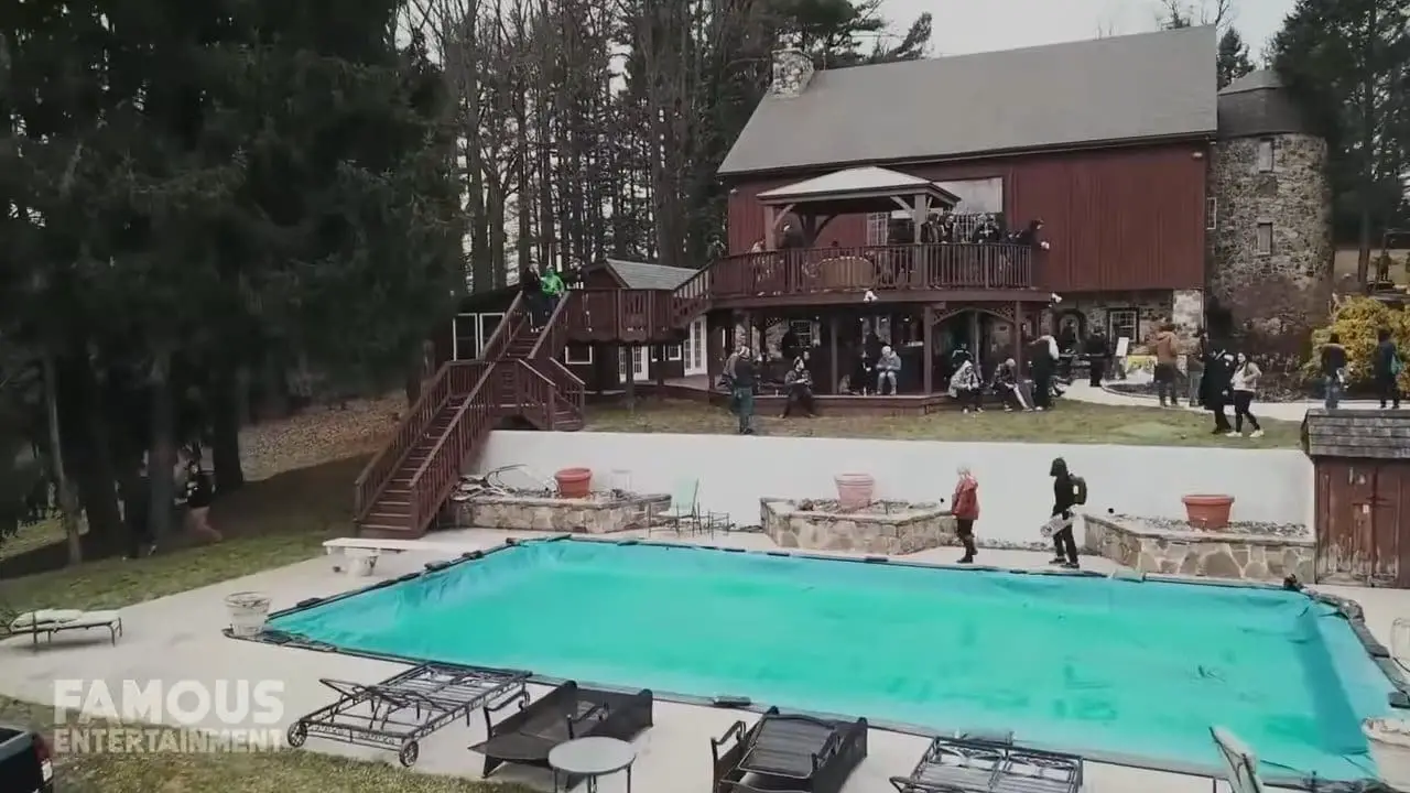 Bam Margera’s pool