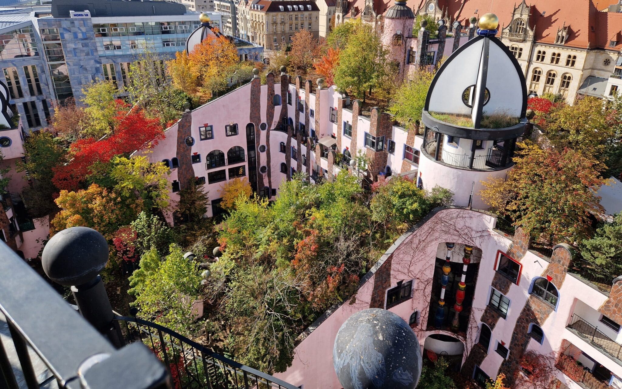 Grune Zitadelle Magdeburg, Germany
