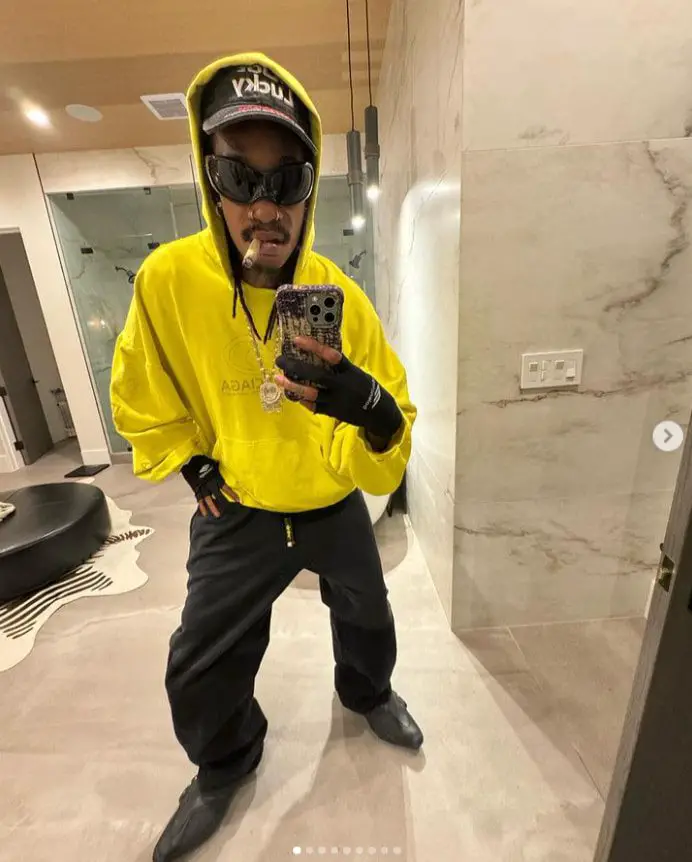 Wiz Khalifa’s bathroom