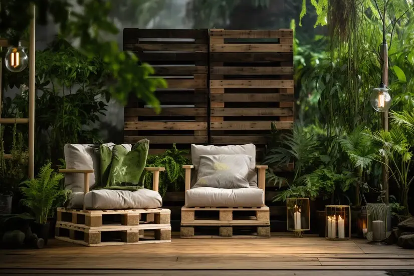 2-Seater Small Outdoor Lounge