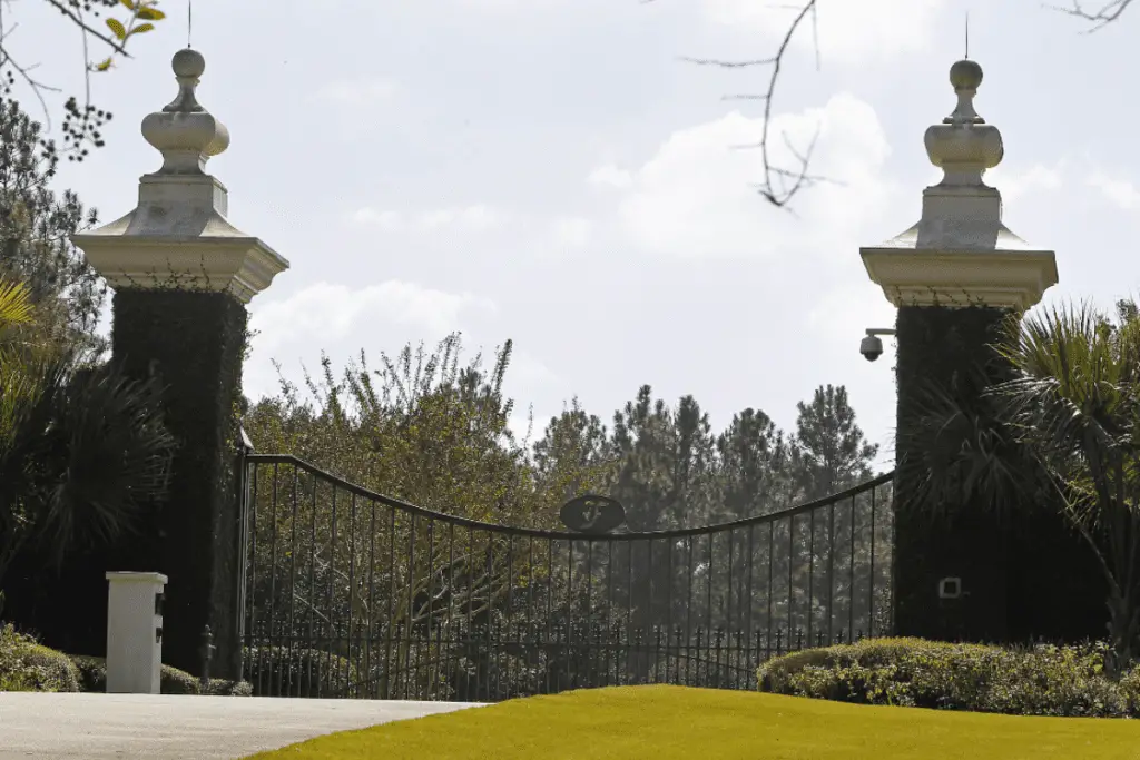 Brett Favre's House Front Gate