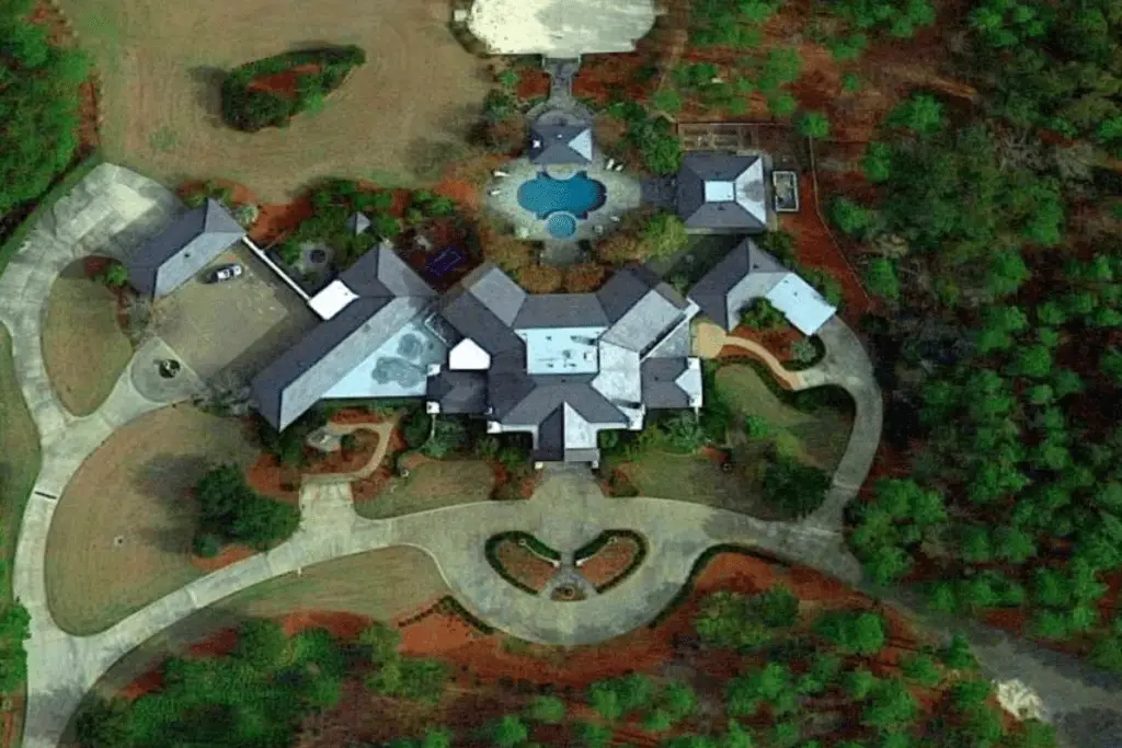 Brett Favre home aerial view