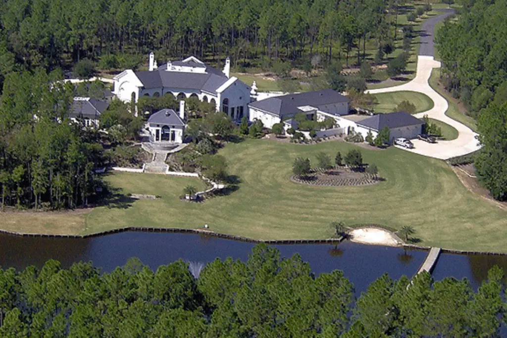 Brett Favre's house panoramic view