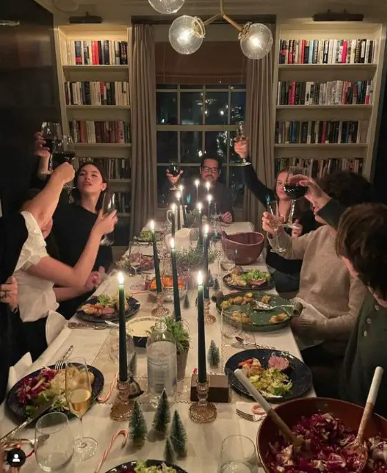 George Stephanopoulos’ dining area